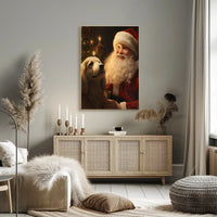 SantaS Joyful Moment Poster