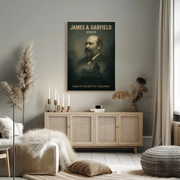 James A. Garfield 20Th President Poster