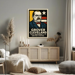 Grover Cleveland 22nd President Poster