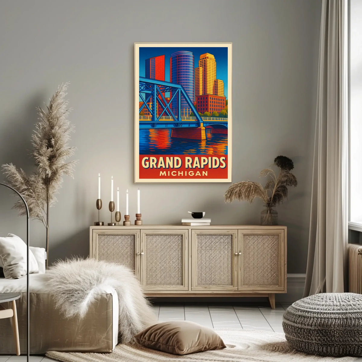Grand Rapids, Michigan Poster