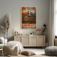 Carson City, Nevada Poster