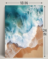 Ocean Waves Poster