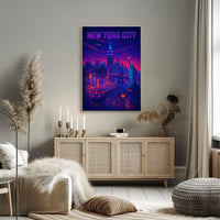 New York City Skyline Poster