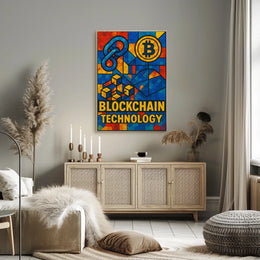 Blockchain Technology Poster