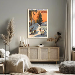 Winter Adventures In Les Vosges Poster