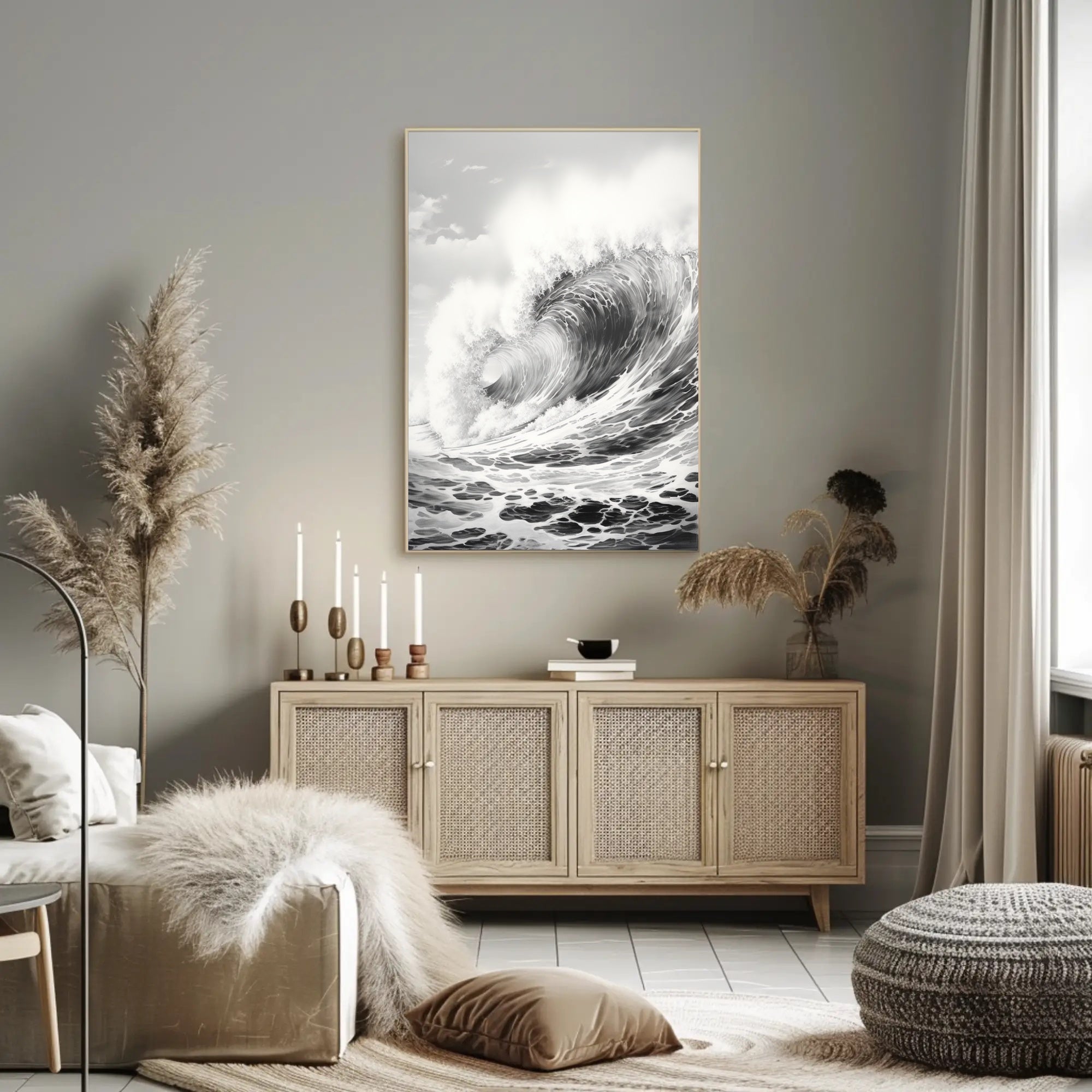 The Power Of The Ocean Poster