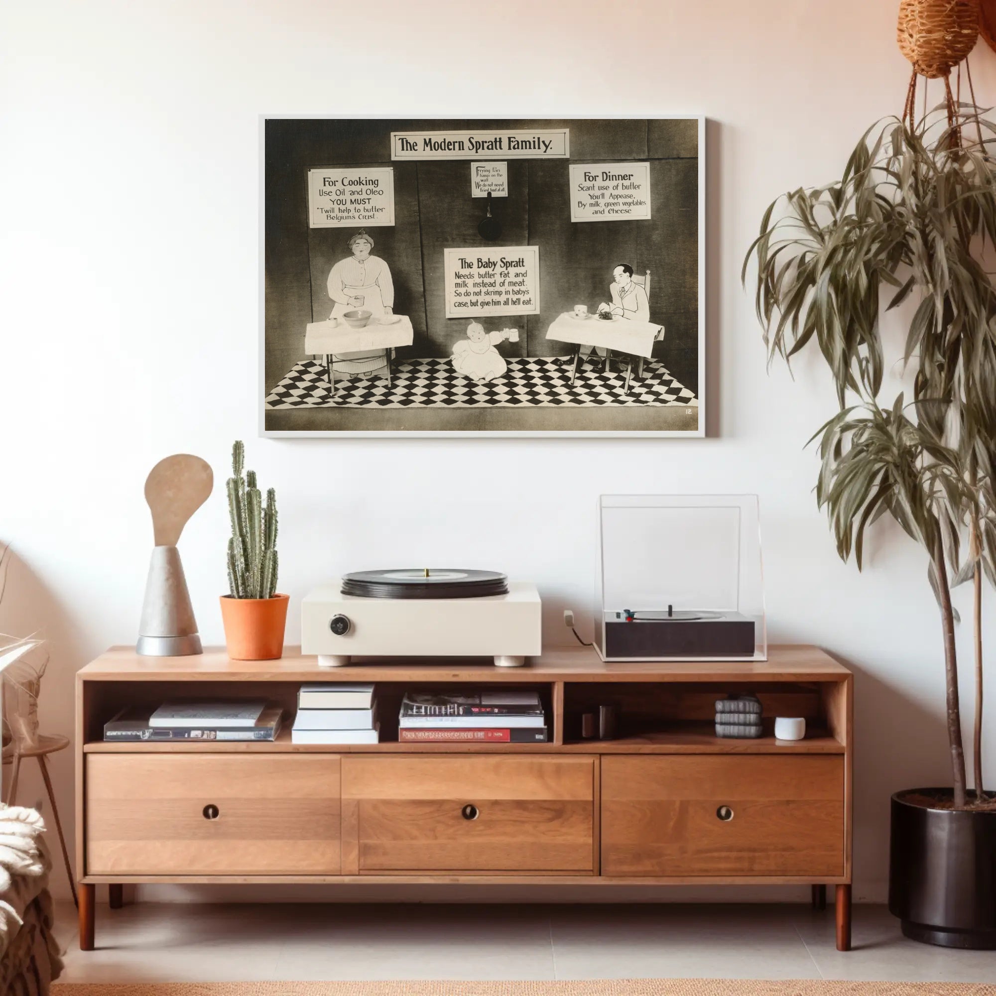 The Modern Spratt Family: Historical or Presidential Poster PosterGoat