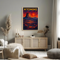 Wyoming Landscape Poster