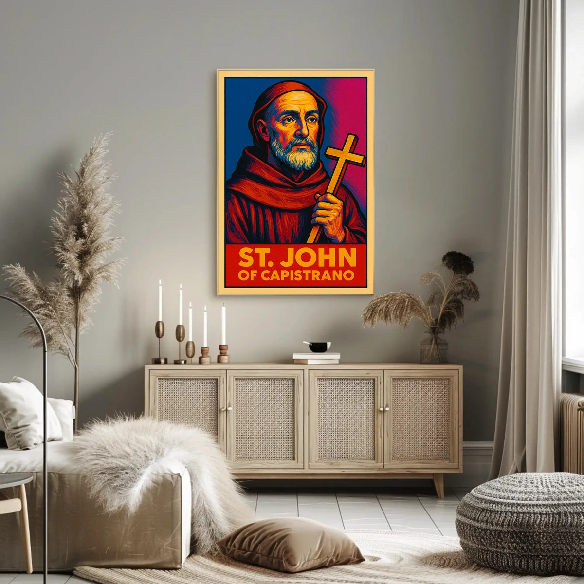St. John of Capistrano Poster