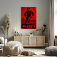 Jim Thorpe Legendary Athlete Poster