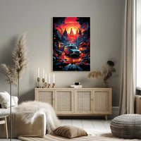 Sunset Adventure Poster
