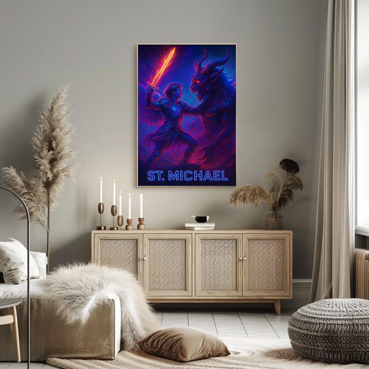 Saint Michael Archangel Poster