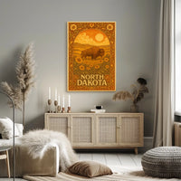 North Dakota NatureS Majesty Poster