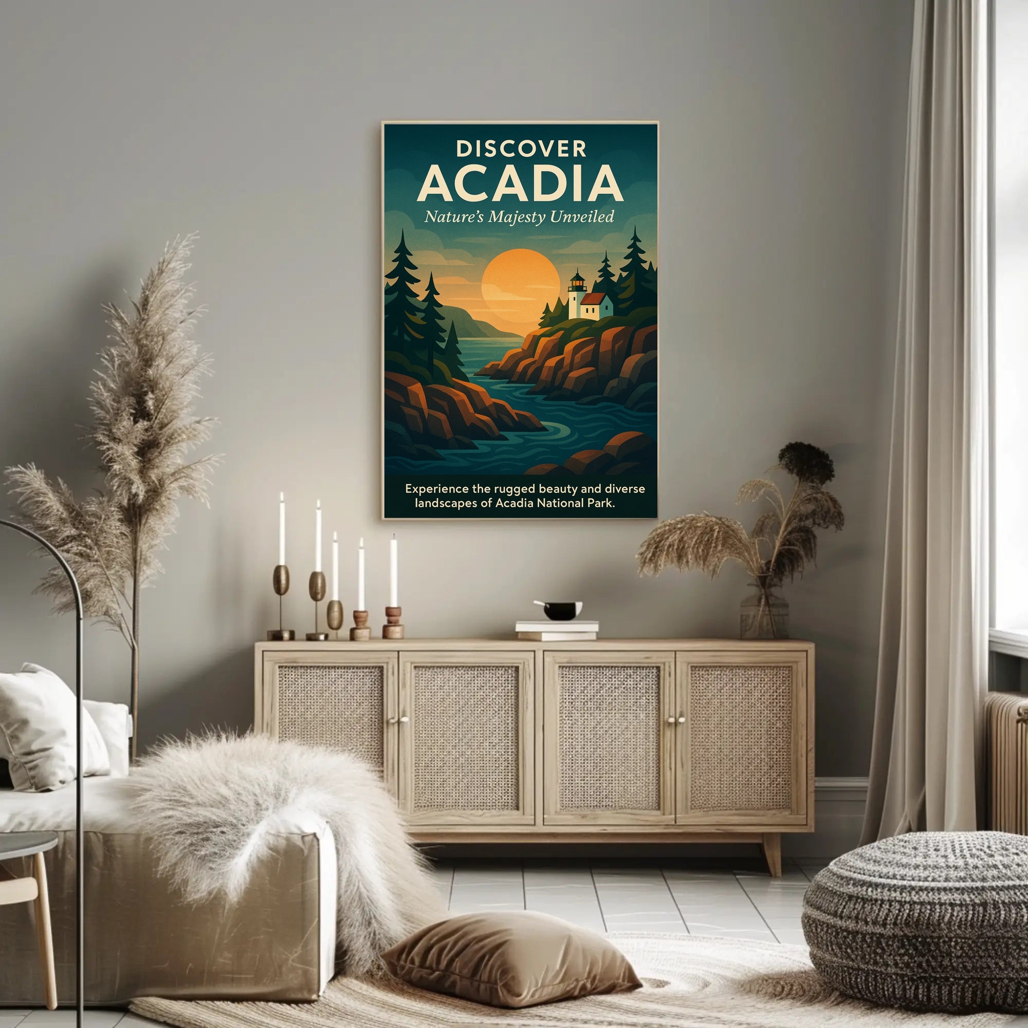 Discover Acadia Poster PosterGoat