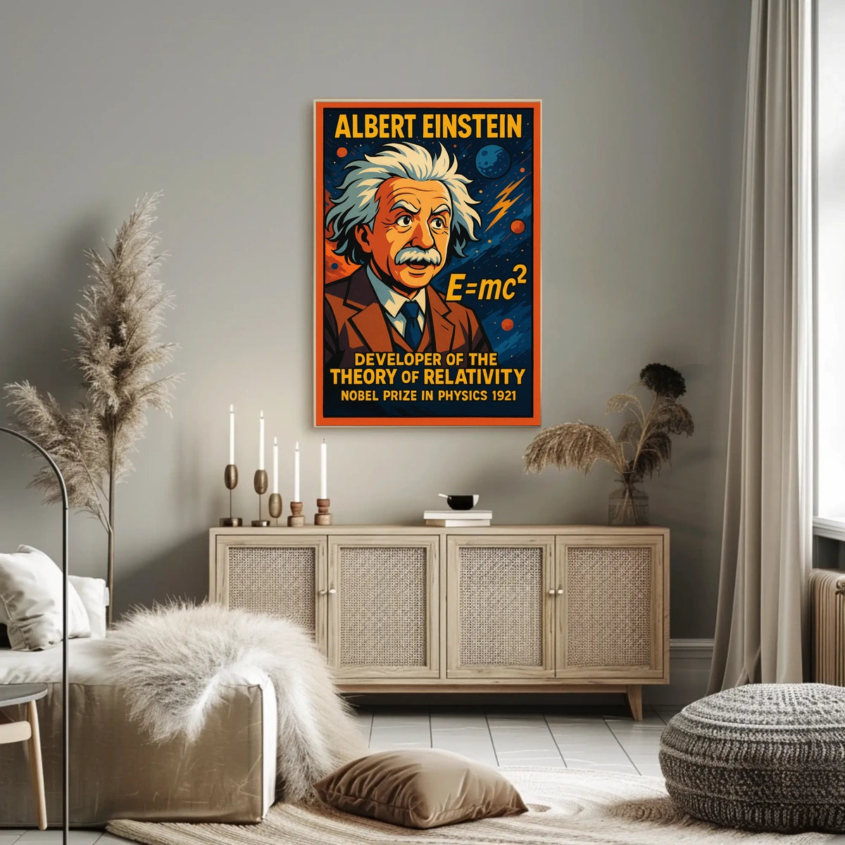 Albert Einstein Developer Of The Poster
