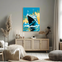 Majestic Ocean Voyage Poster
