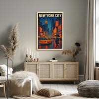 New York City Nightlife Poster