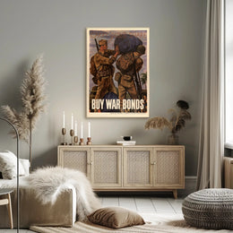 Carry Your Share Buy War Bonds Poster Art Print PosterGoat