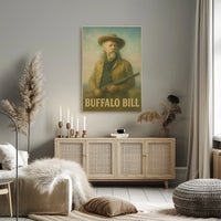 "Buffalo Bill Western Attire Cultural or Heritage Poster"
