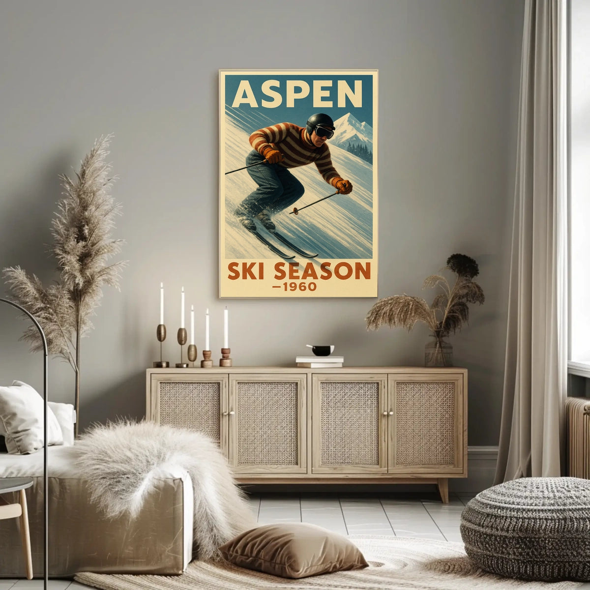 Aspen Ski Season 1960 Poster