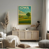 Iowa EarthS Oldest Landform Poster