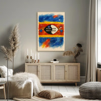 Vibrant Tribal Art Poster