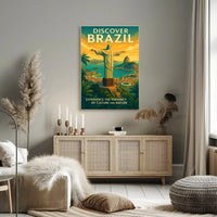Discover Brazil Poster