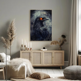 The Enigmatic Raven Poster