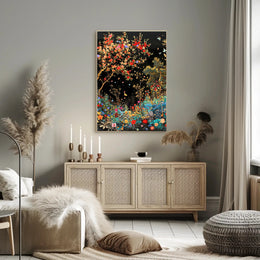 Enchanting Garden Scene: Cultural or Heritage Poster