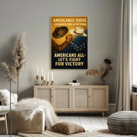 Solidarity and Cooperation Unity Patriotic Diversity Poster