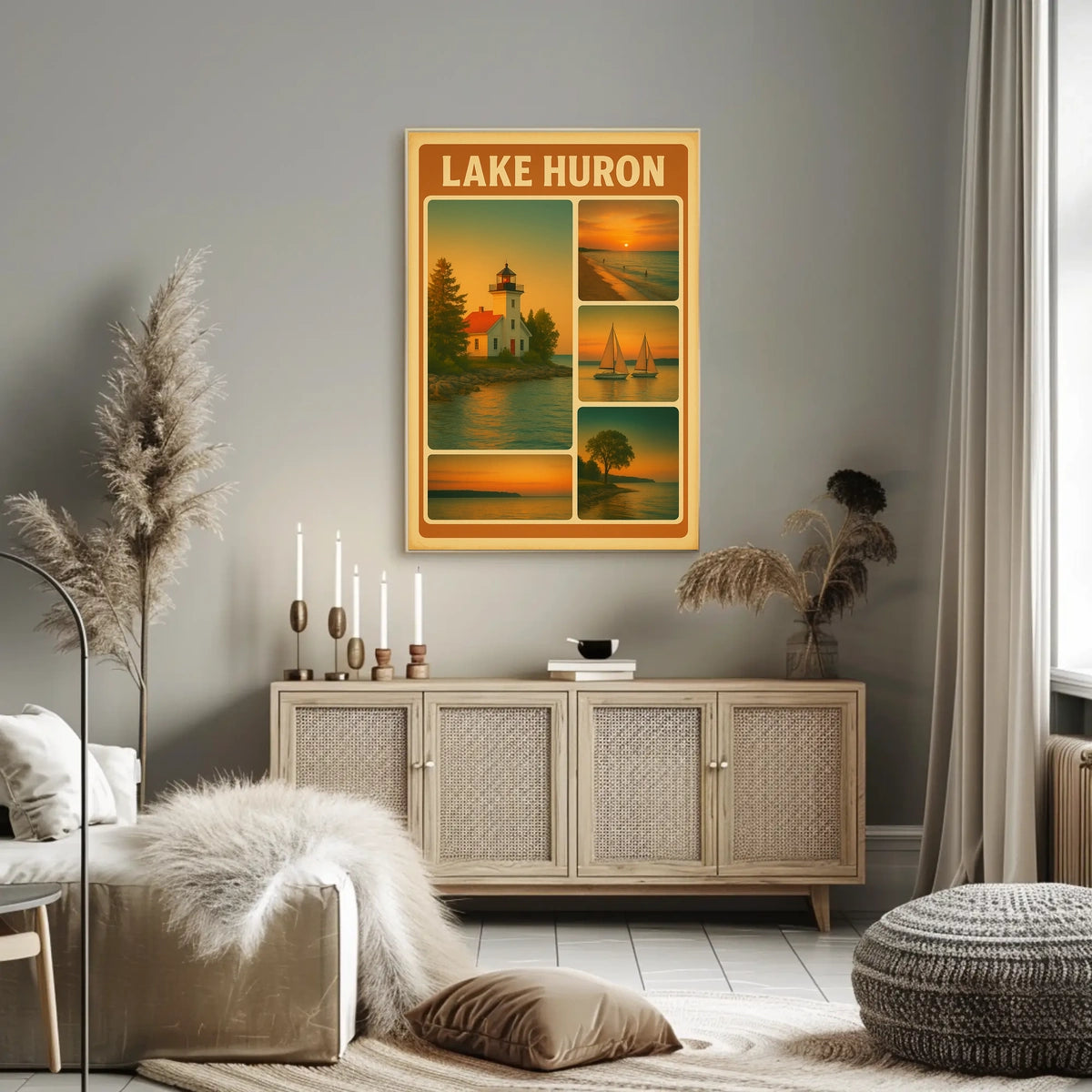Lake Huron Scenic Poster