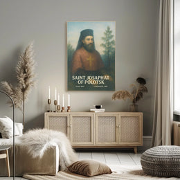 Saint Josaphat Of Polotsk Poster
