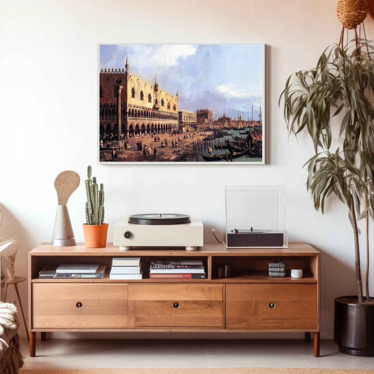 Venice Renaissance Waterfront Scene in Urban or Cityscape Poster