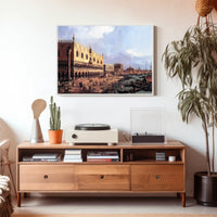 Venice Renaissance Waterfront Scene in Urban or Cityscape Poster