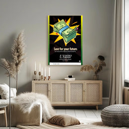 Save for Your Future with U.S. Savings Bonds Poster PosterGoat