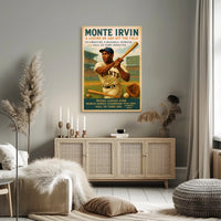 Monte Irvin A Baseball Legend Poster PosterGoat