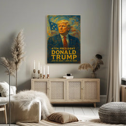 Donald Trump 47Th President Poster