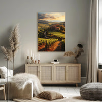 Tuscany Countryside Tranquil Escape Travel Poster