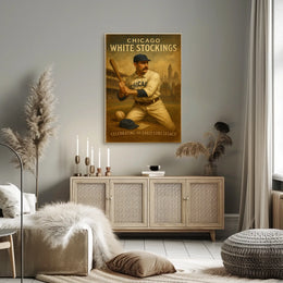 Chicago White Stockings Celebrating the Early Cubs Legacy Poster