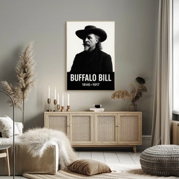 Buffalo Bill Western Icon Cultural or Heritage Poster