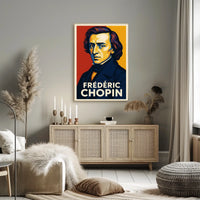 Frédéric Chopin A Tribute In Art Poster