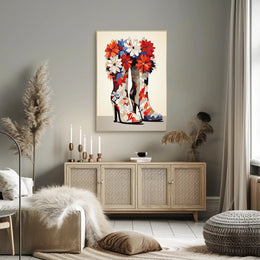 Floral Fashion Statement Poster