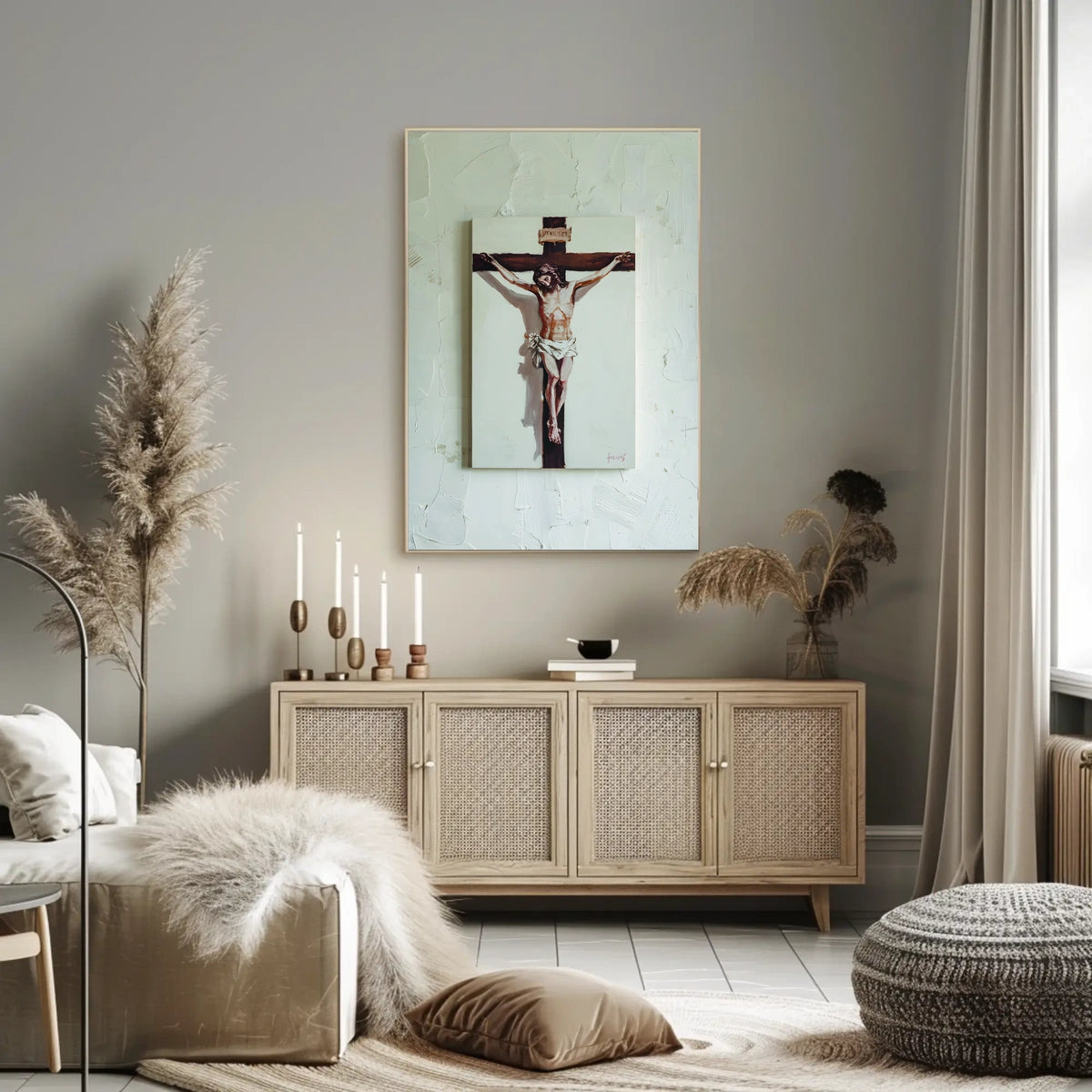 Crucifixion Art Poster