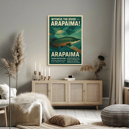 Witness The River Arapaima Poster