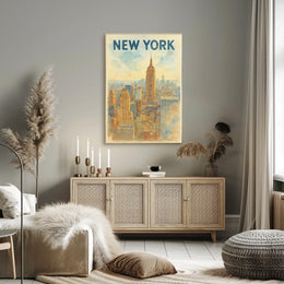 New York Skyline Poster