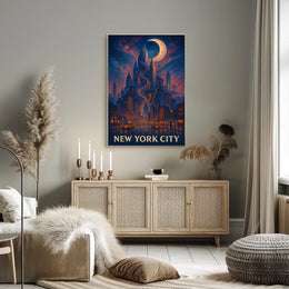 New York City A Dreamy Metropolis Poster