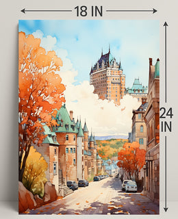 Autumn In The City Poster