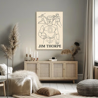 Jim Thorpe Tribute Poster