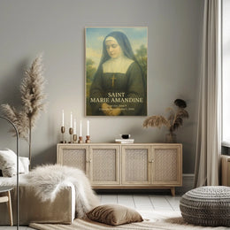 Saint Marie Amandine Poster