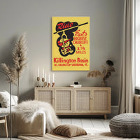 Ride The EastS Highest Chairlift Poster